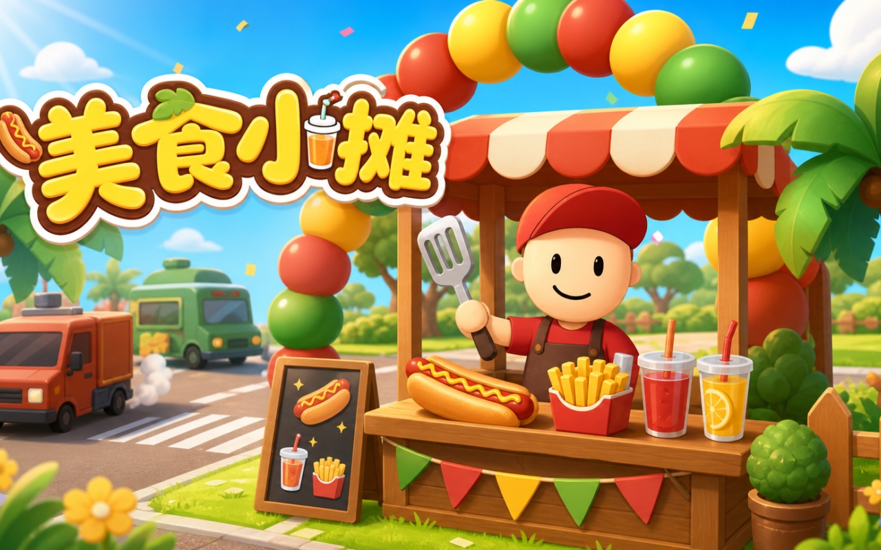 美食小摊