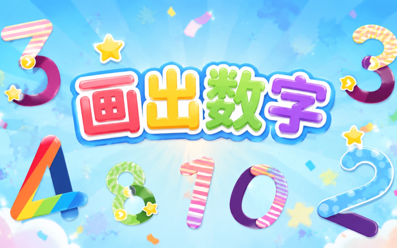 画出数字