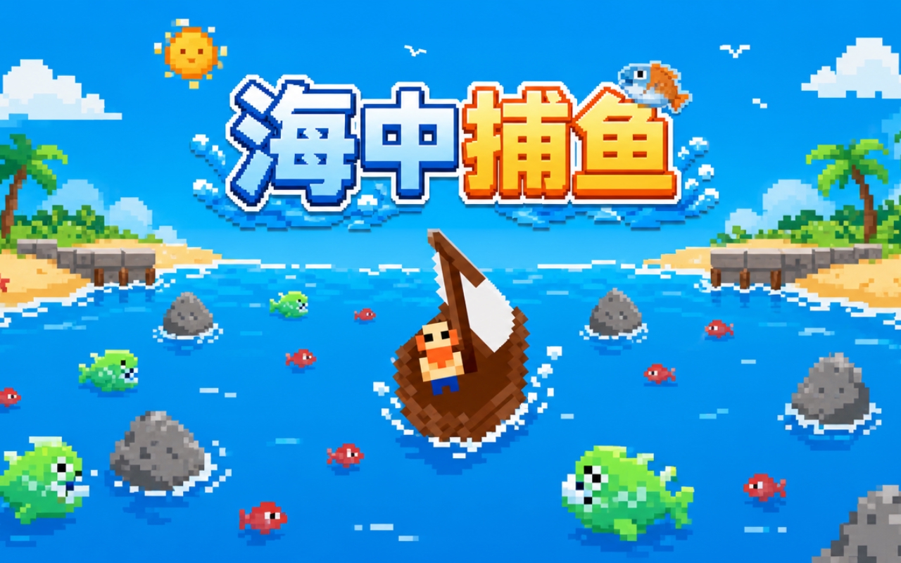 海中捕鱼