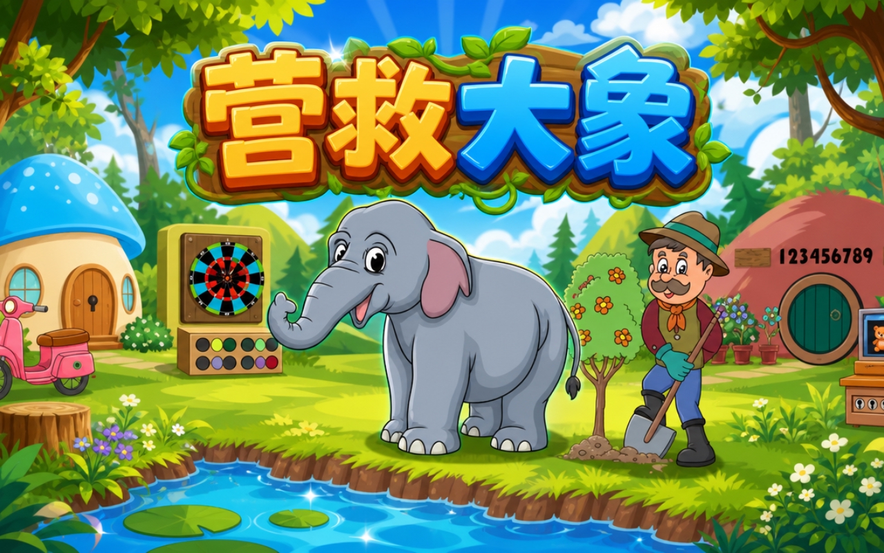 营救大象