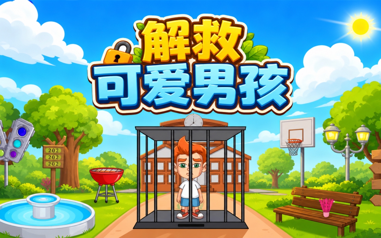 解救可爱男孩