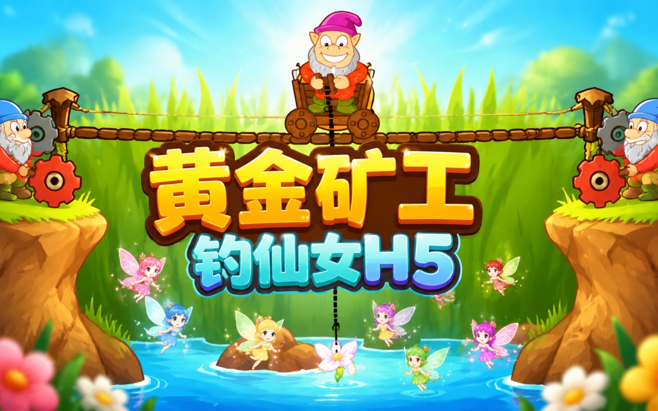 黄金矿工钓仙女H5
