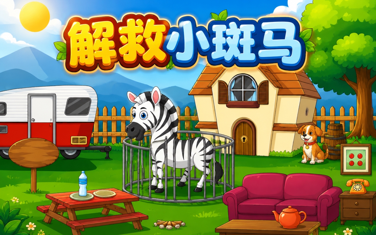 解救小斑马