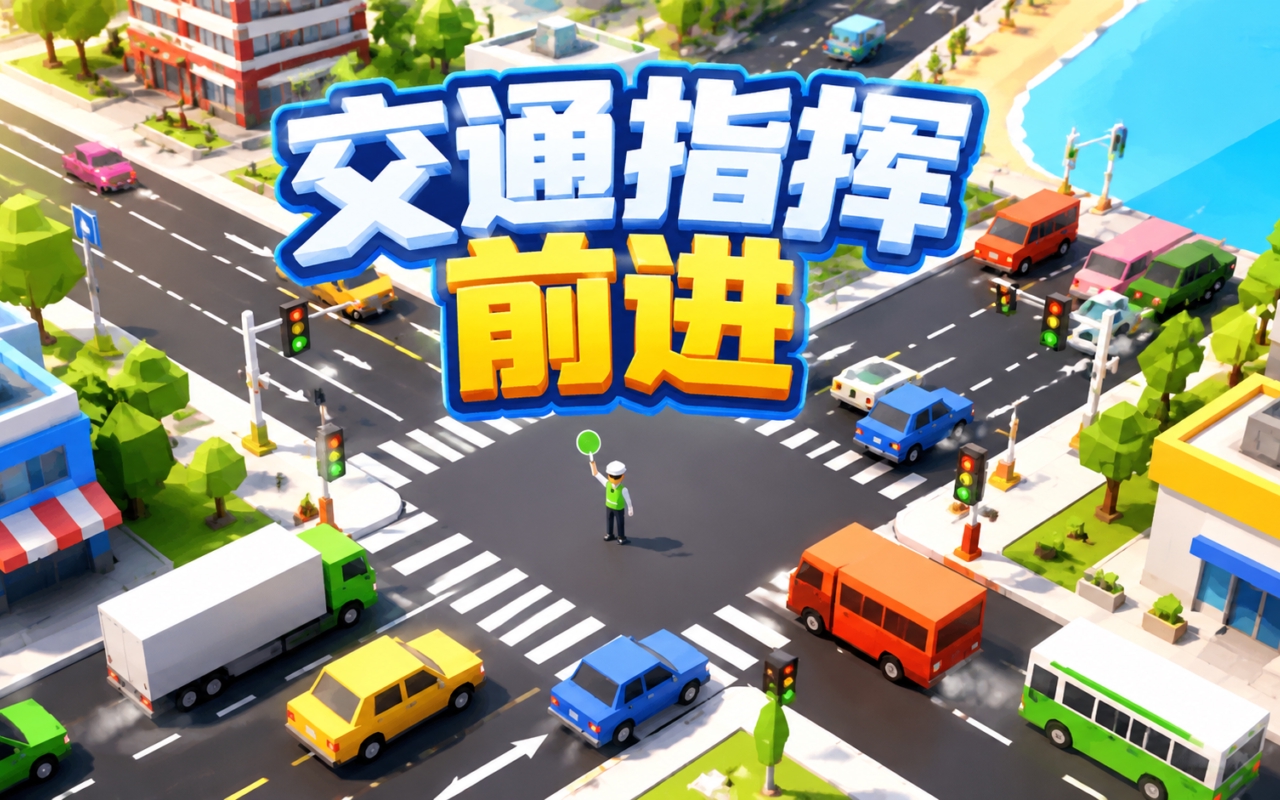 交通指挥前进