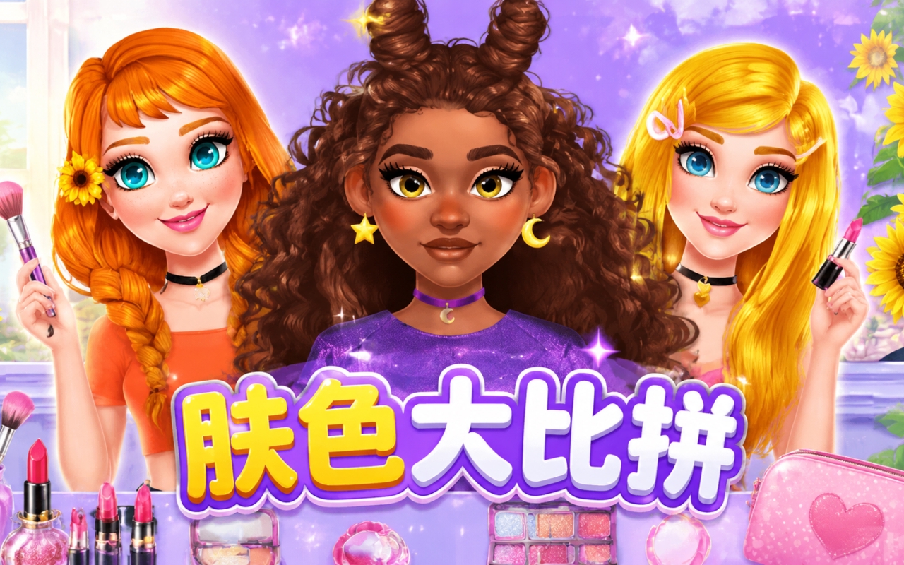 肤色大比拼