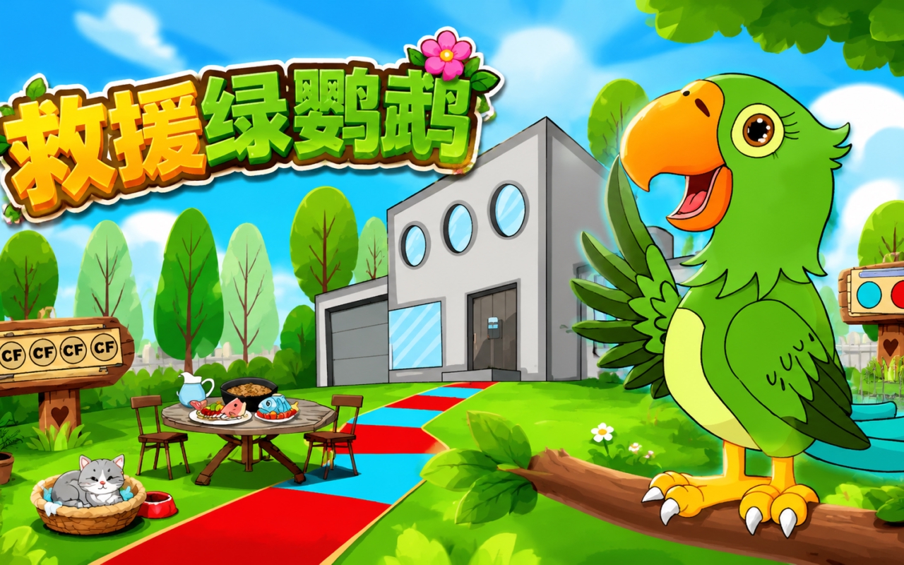 救援绿鹦鹉