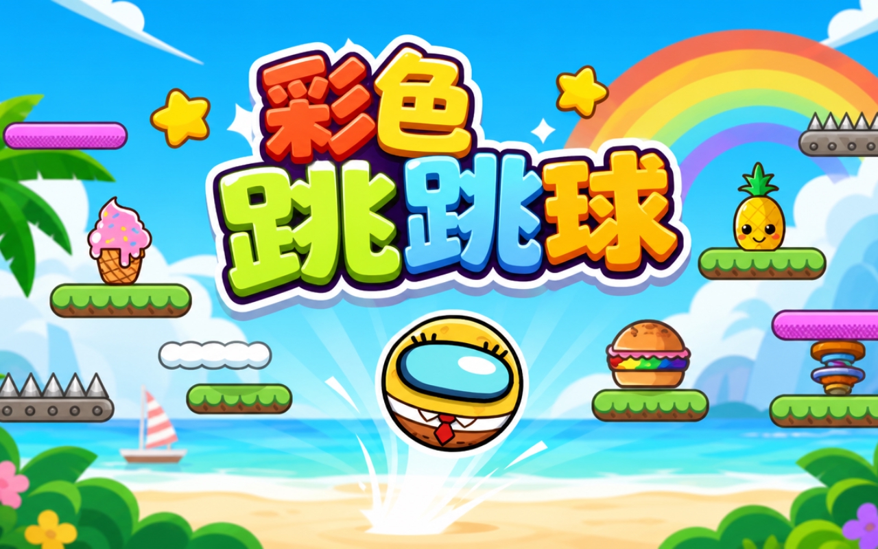 彩色跳跳球