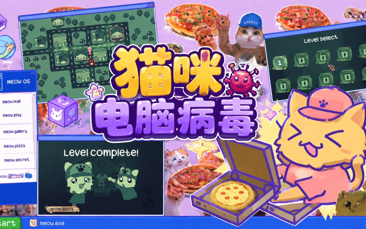 猫咪电脑病毒