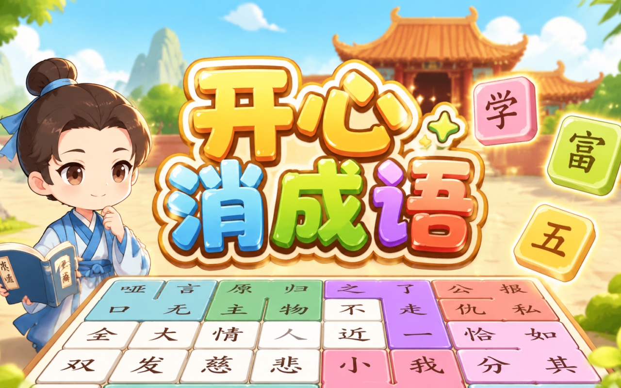 开心消成语