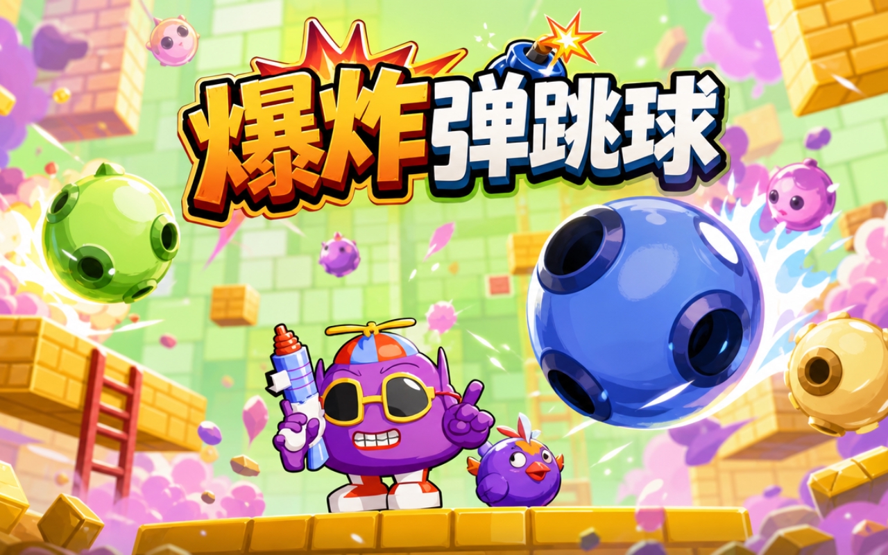 爆炸弹跳球