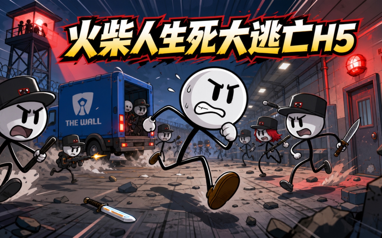 火柴人生死大逃亡H5
