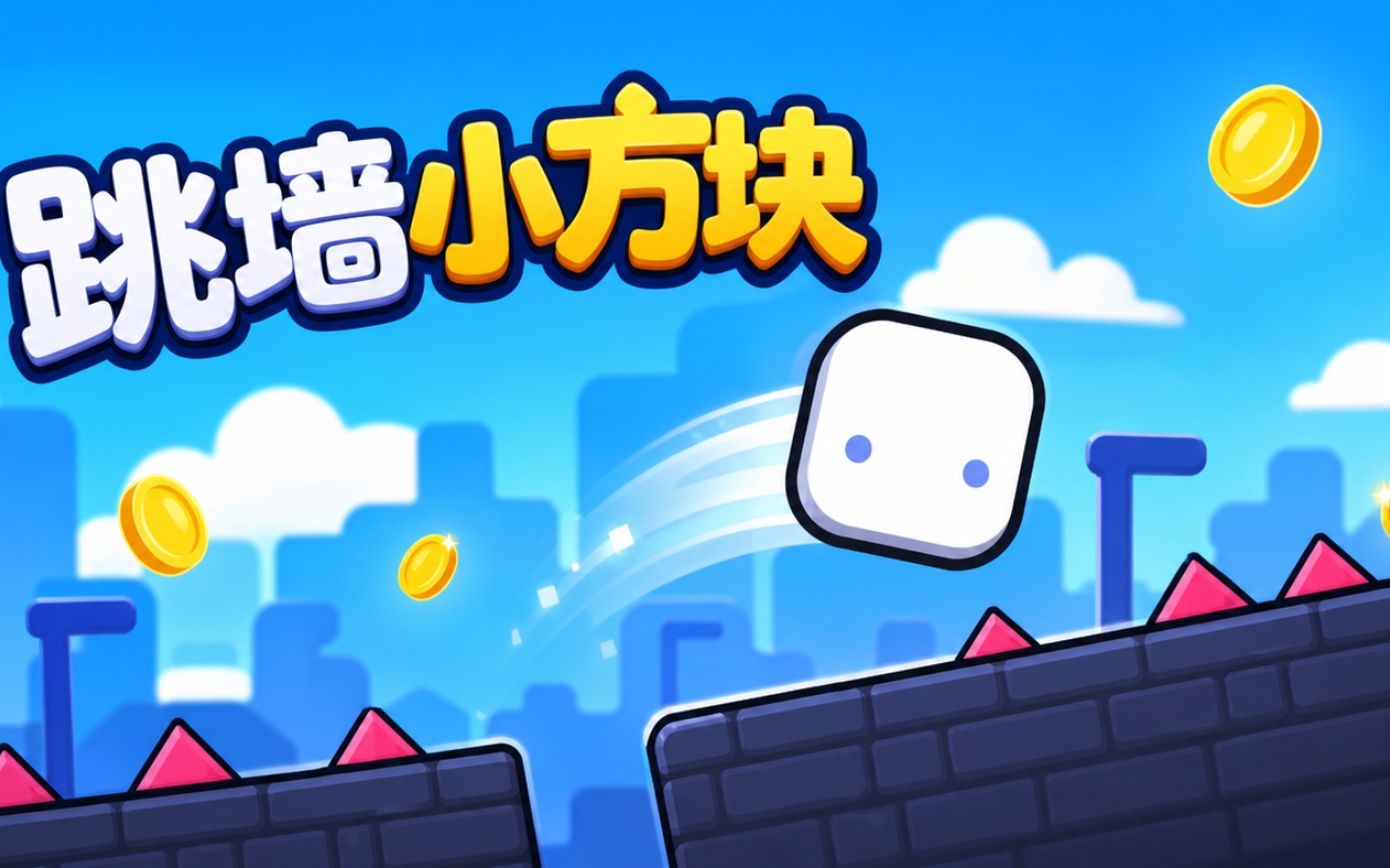 跳墙小方块