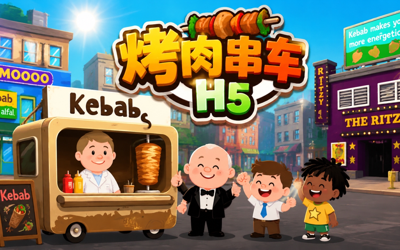烤肉串车H5