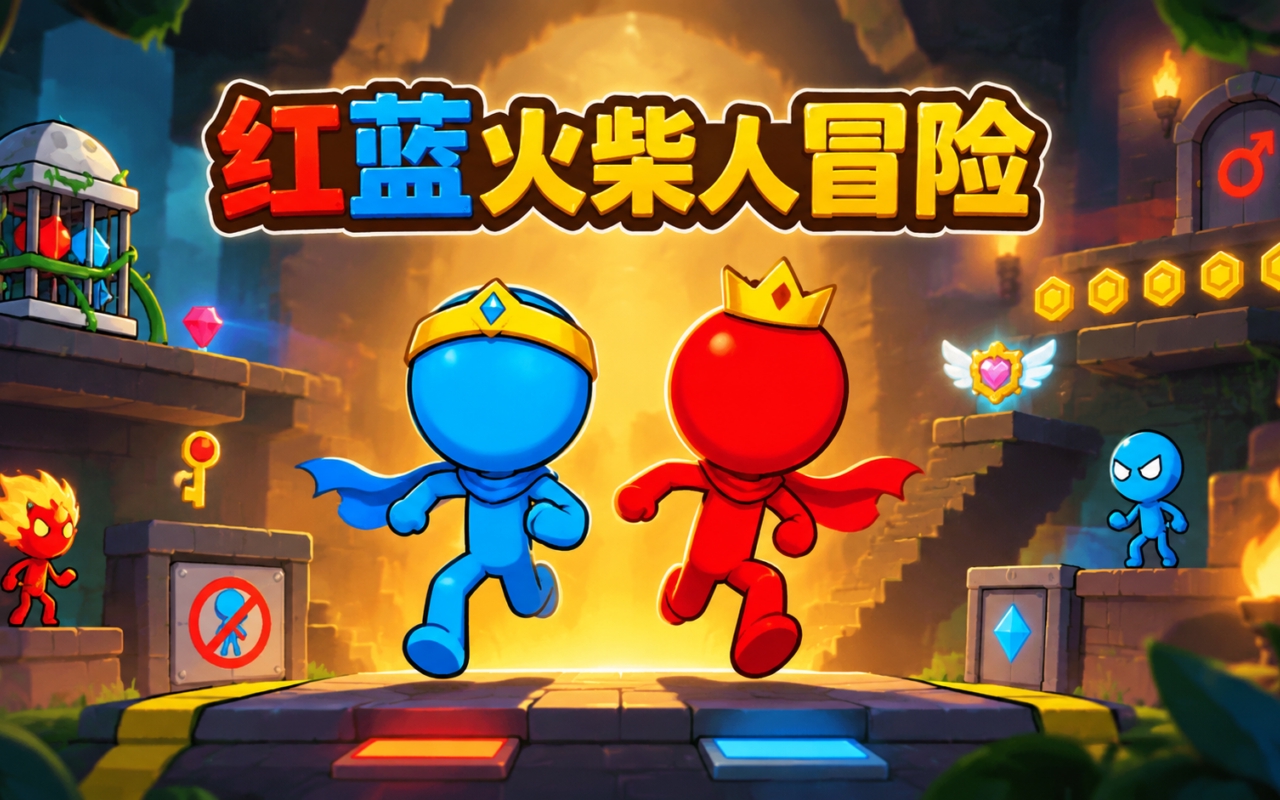 红蓝火柴人冒险