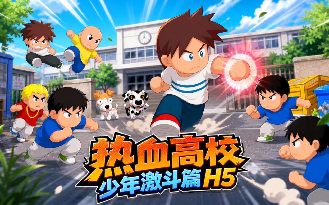 热血高校少年激斗篇H5