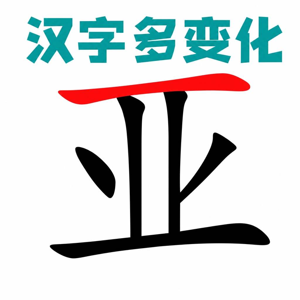 汉字多变化