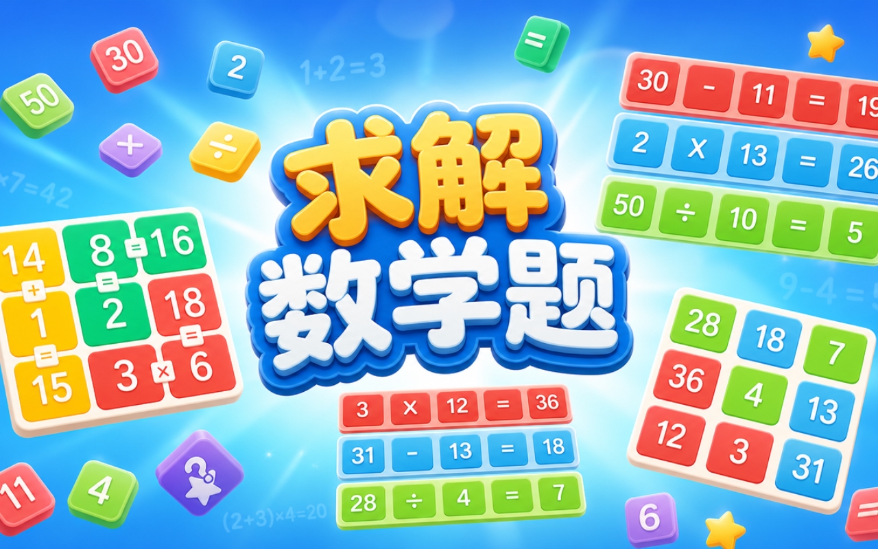求解数学题