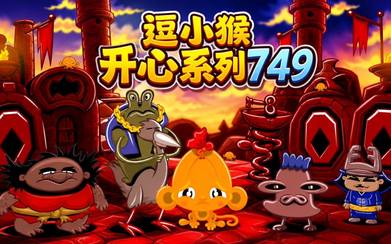 逗小猴开心系列749