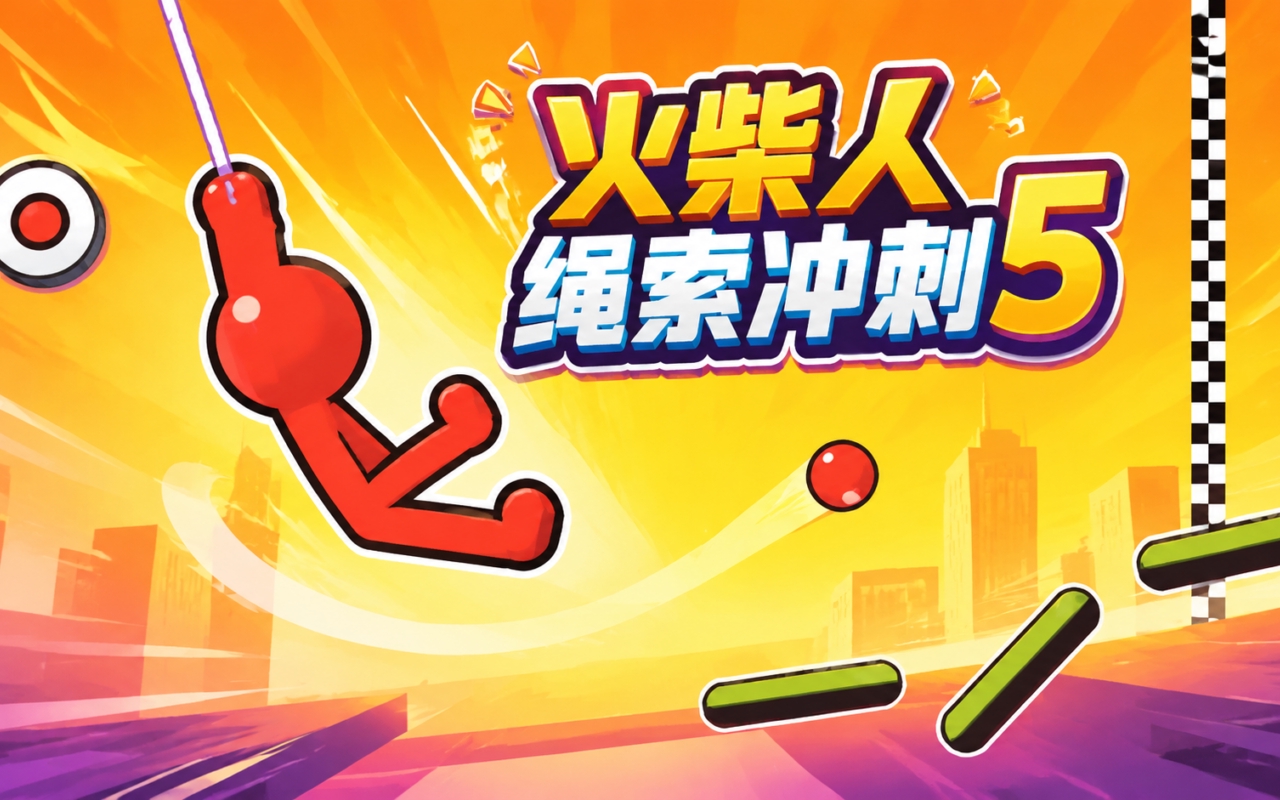 火柴人绳索冲刺5