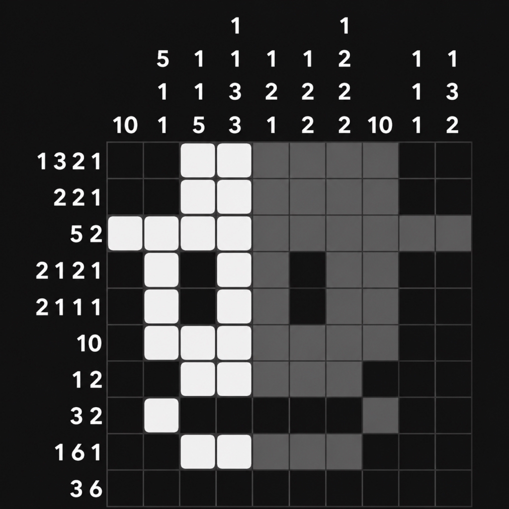 数字填方块