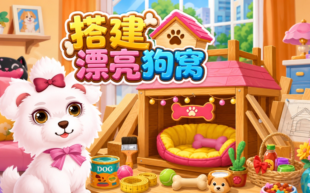 搭建漂亮狗窝