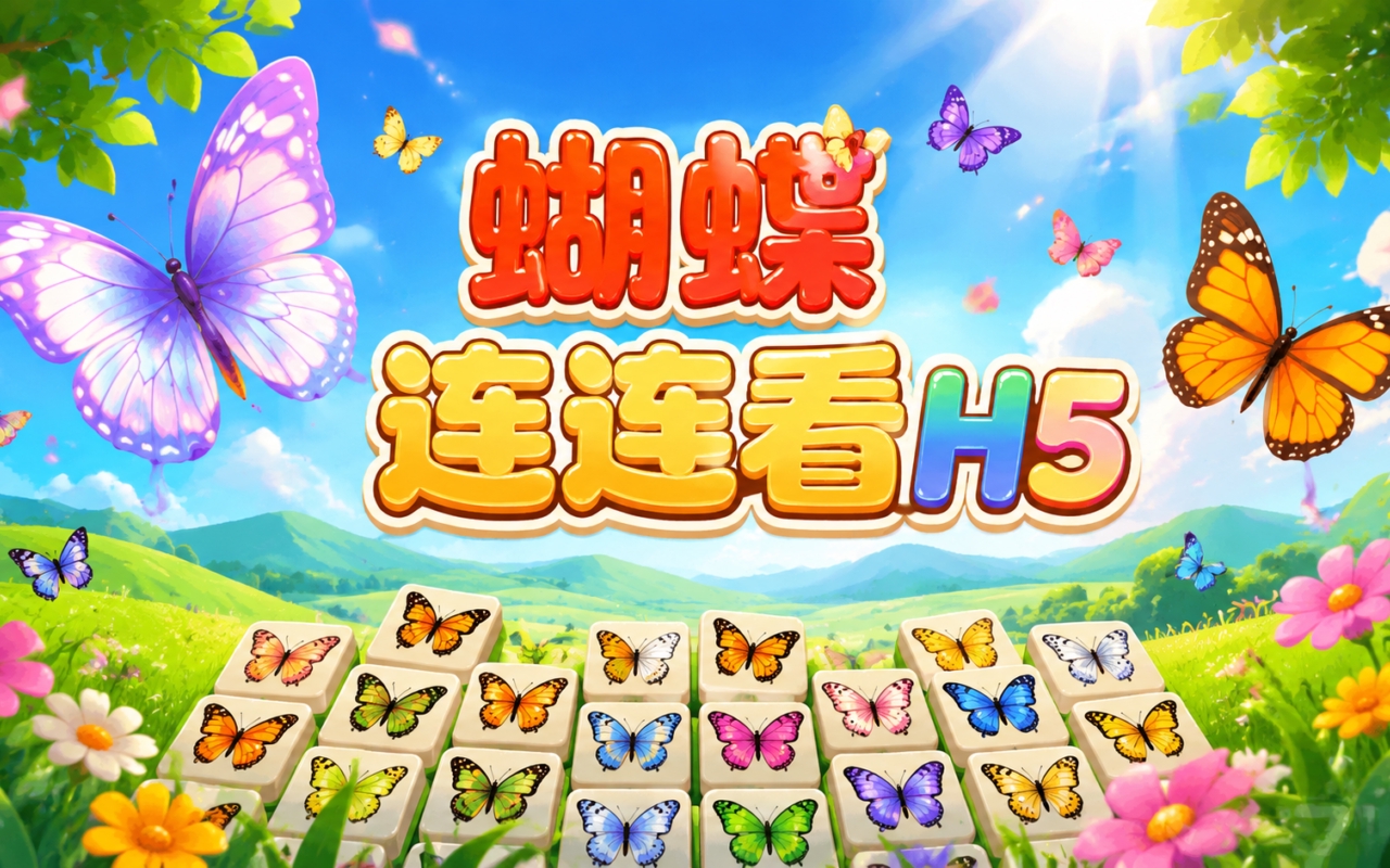 蝴蝶连连看H5