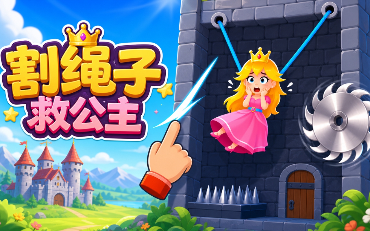 割绳子救公主