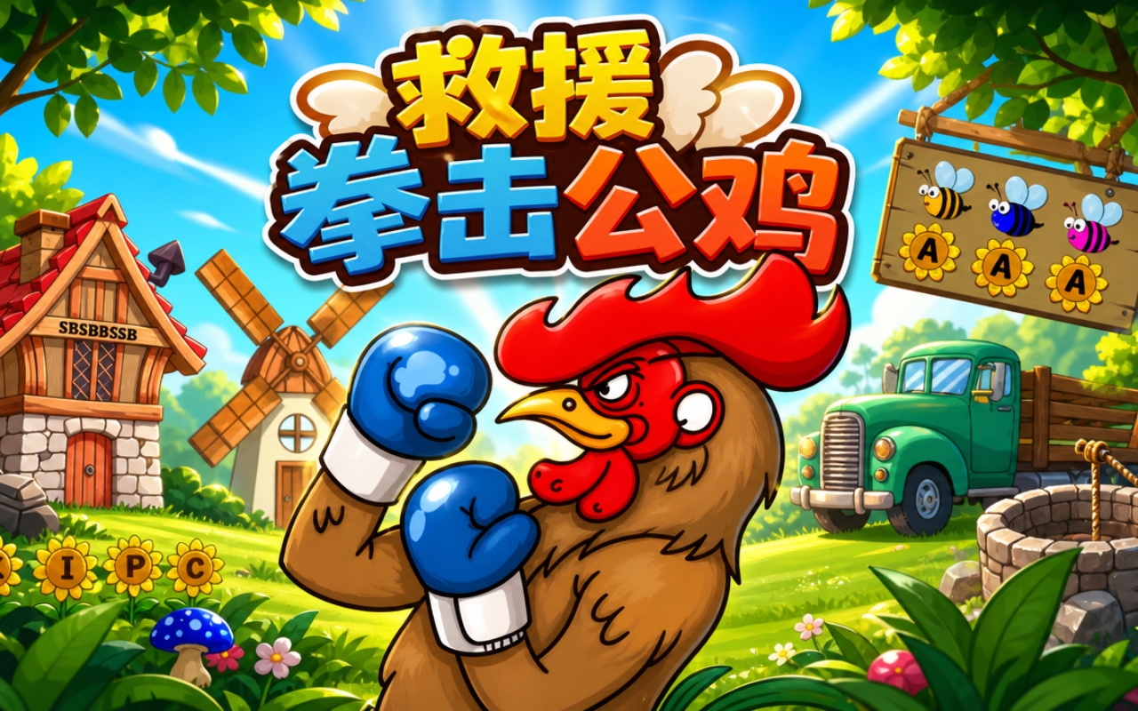 救援拳击公鸡