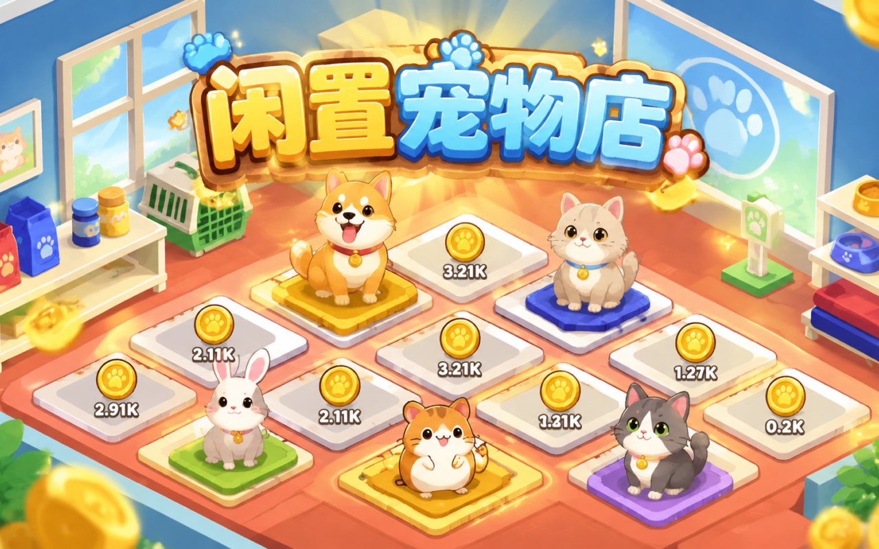 闲置宠物店