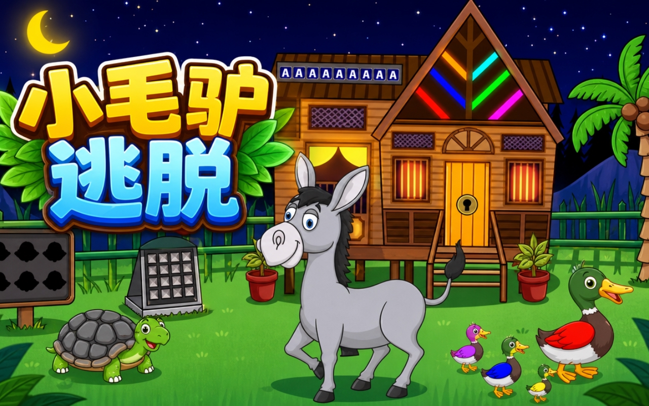 小毛驴逃脱
