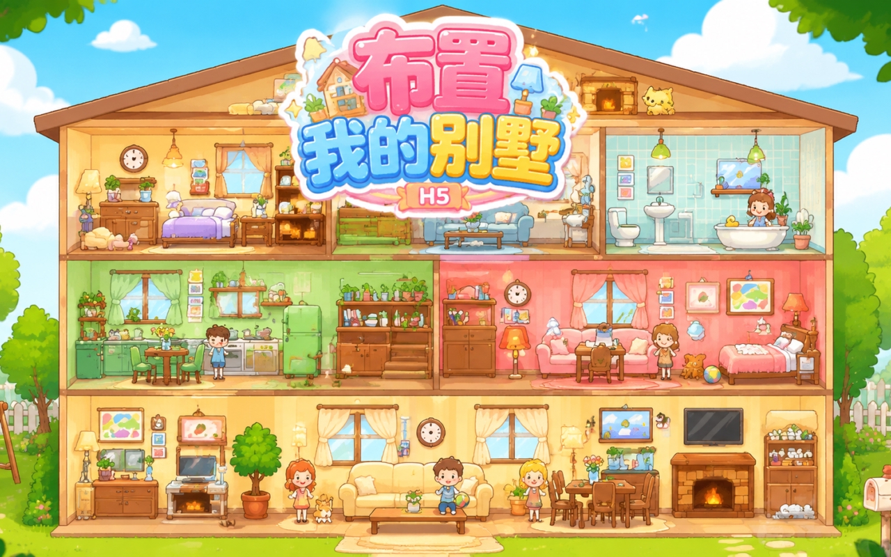 布置我的别墅H5