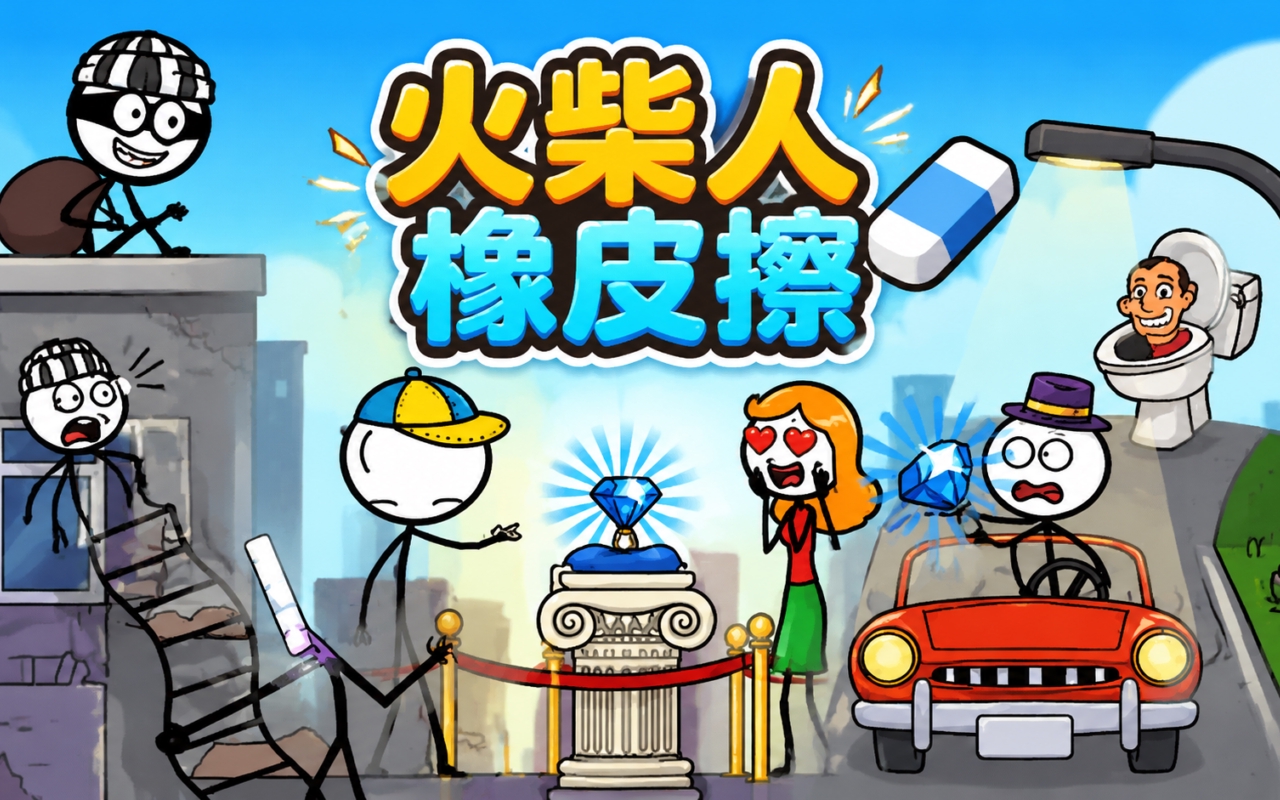 火柴人橡皮擦
