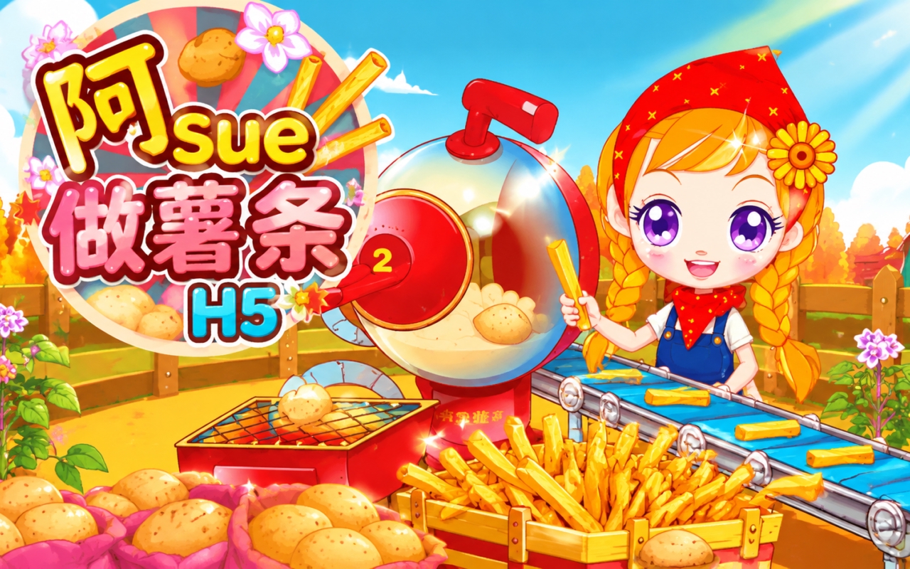 阿sue做薯条H5