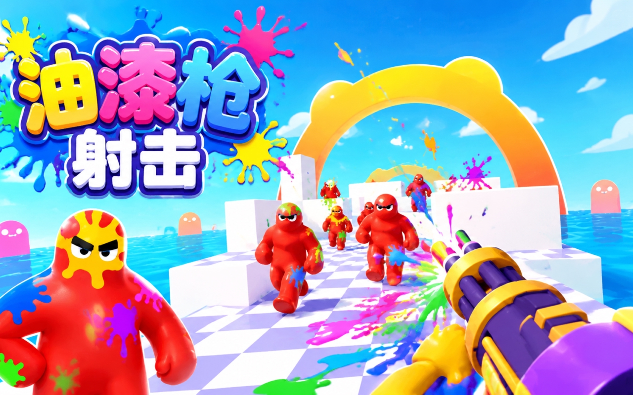 油漆枪射击