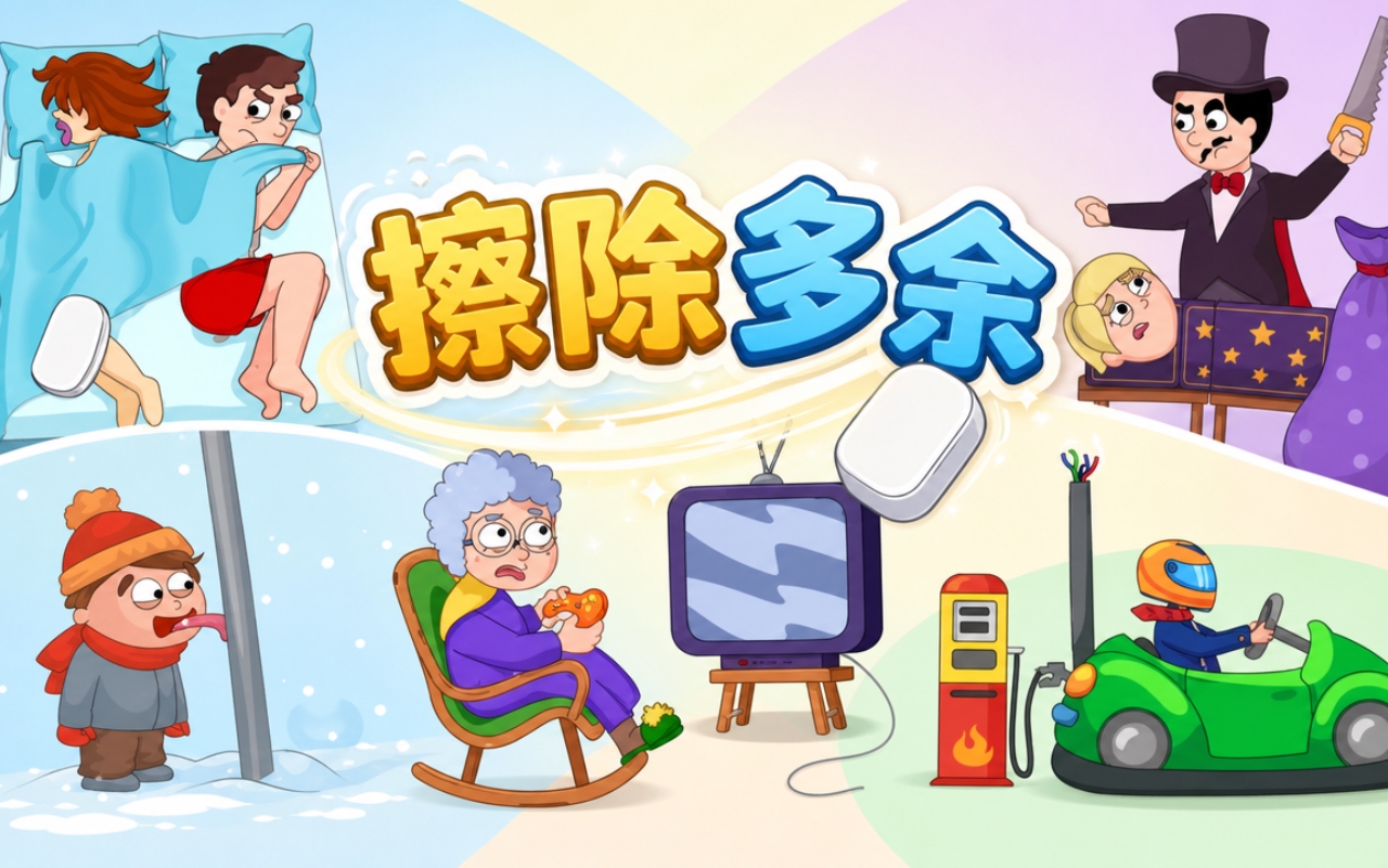 擦除多余