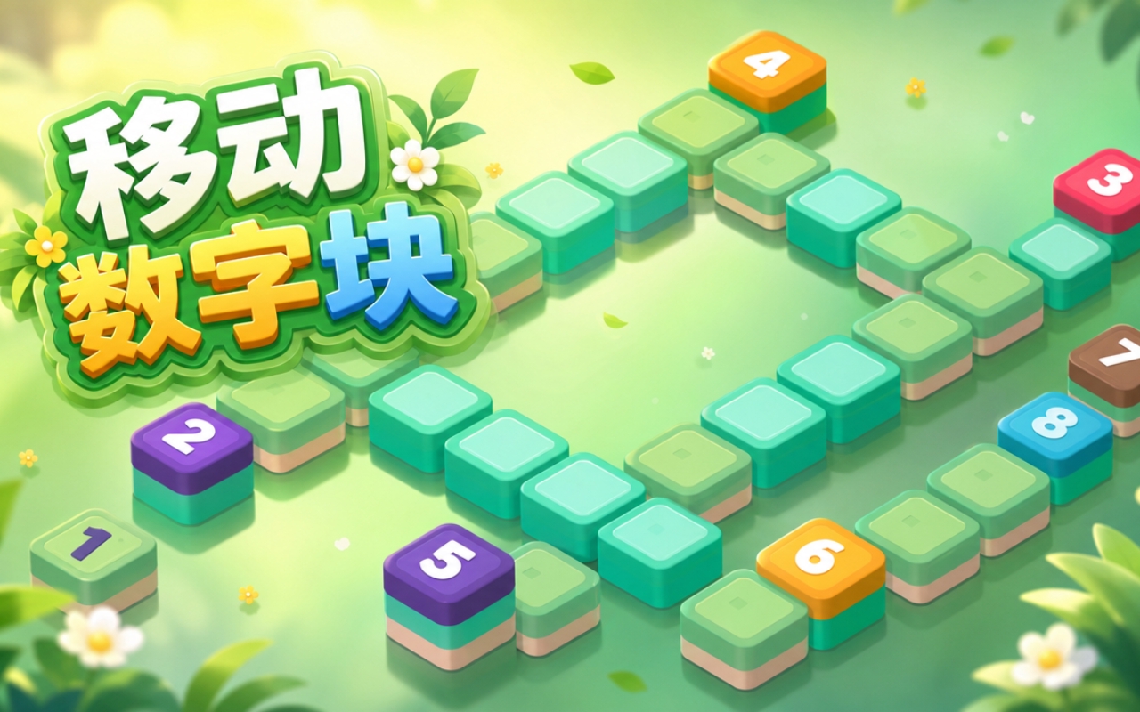 移动数字块