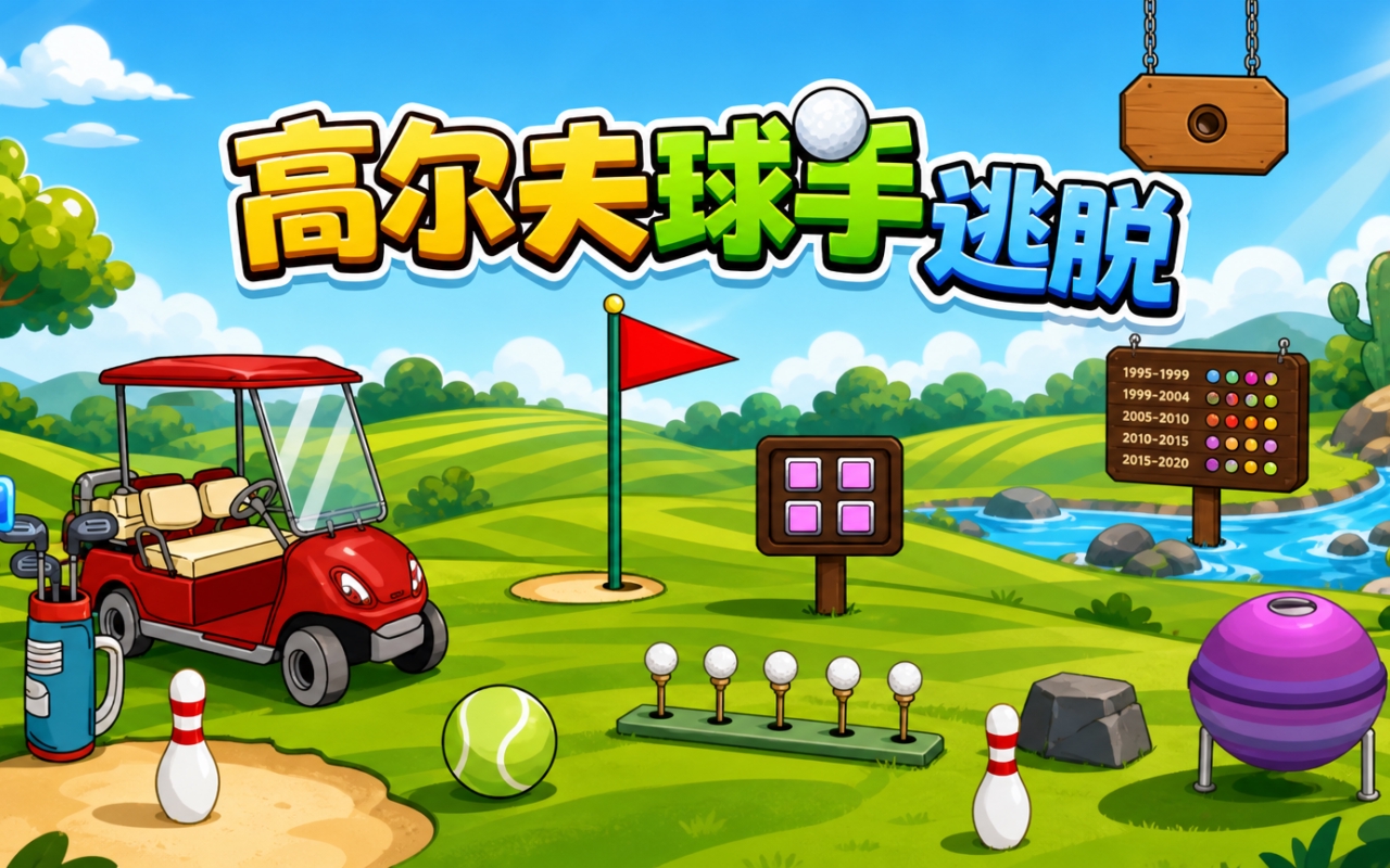 高尔夫球手逃脱
