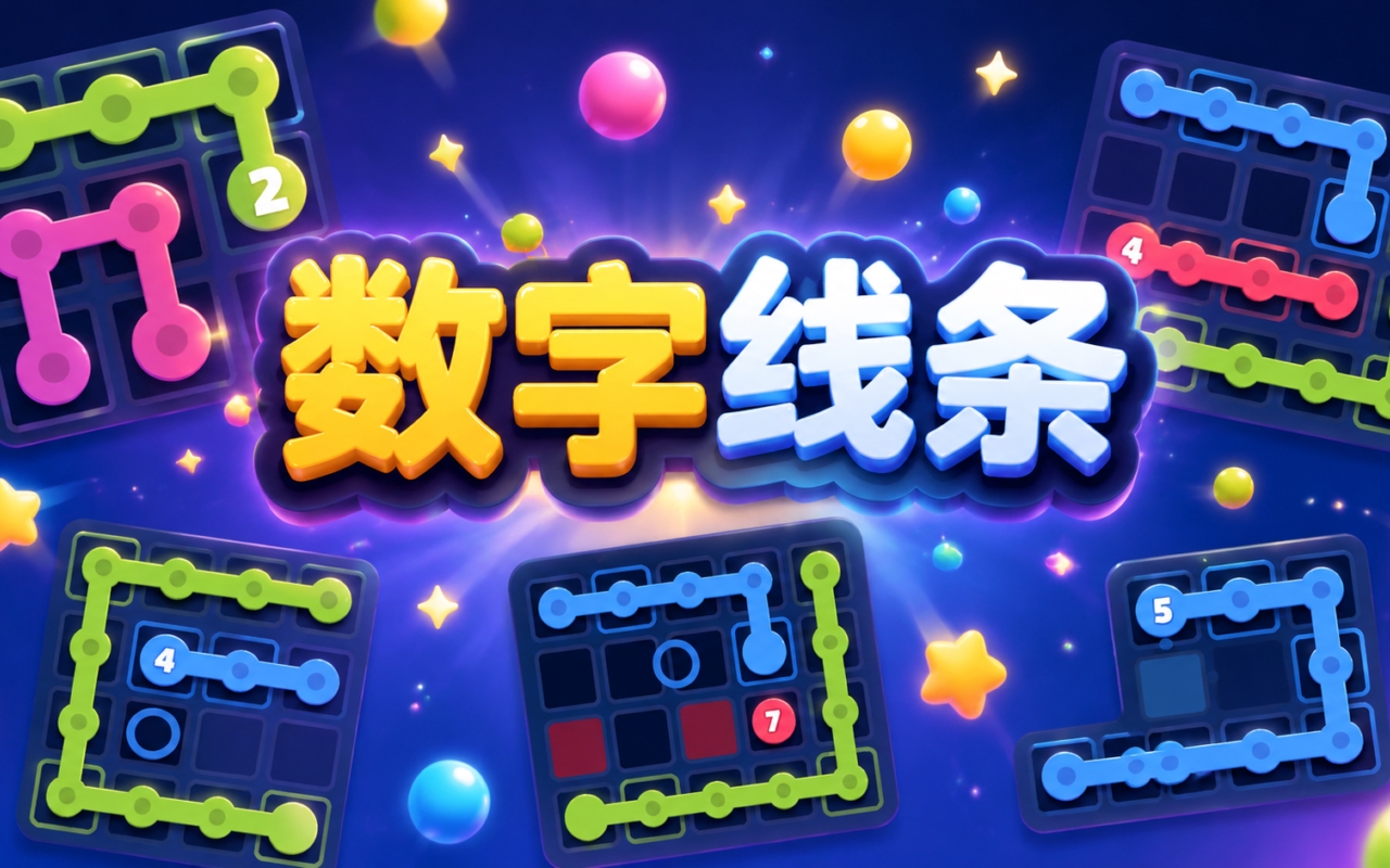 数字线条