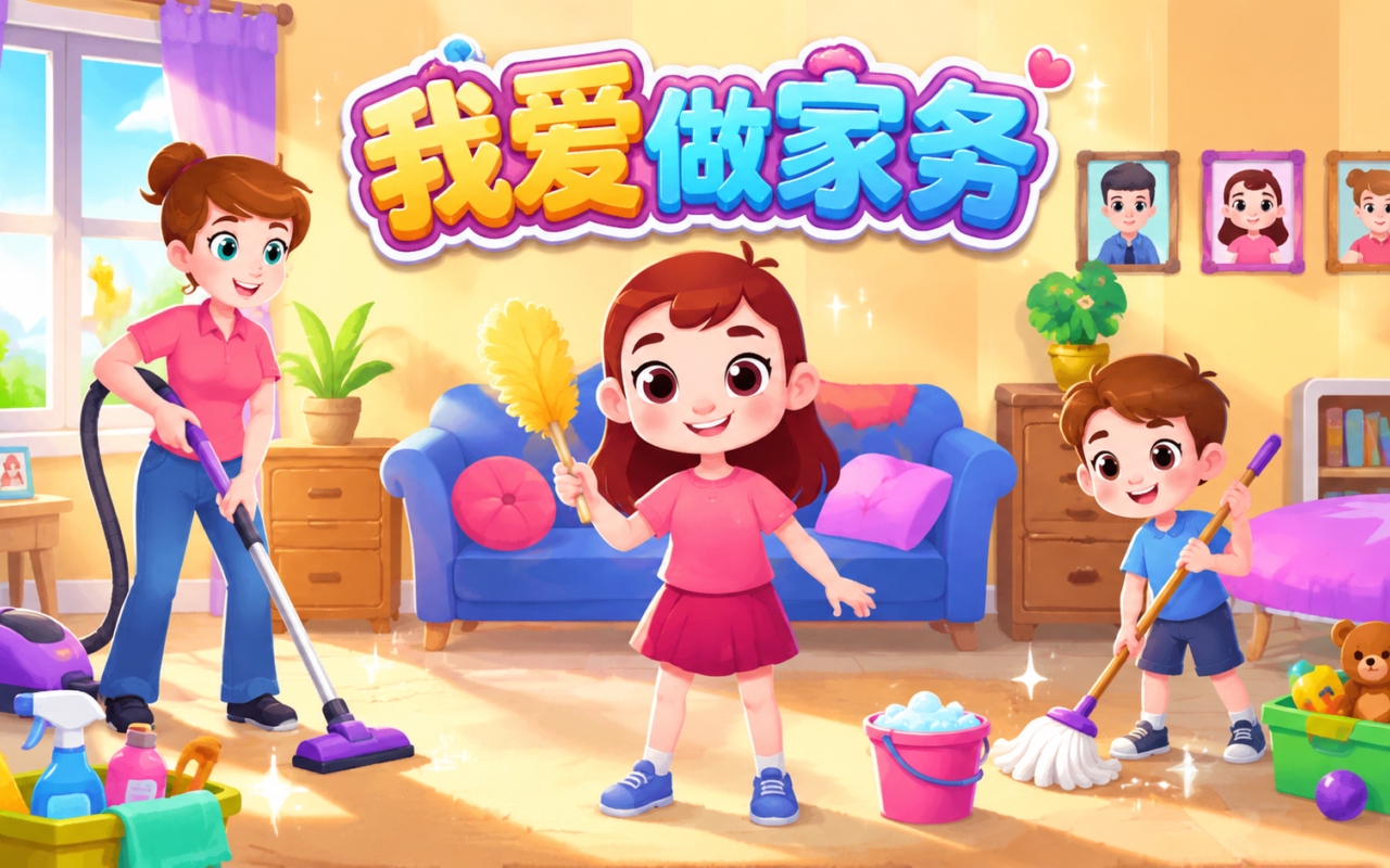 我爱做家务