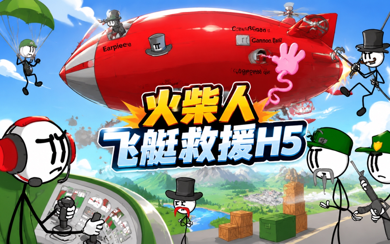 火柴人飞艇救援H5