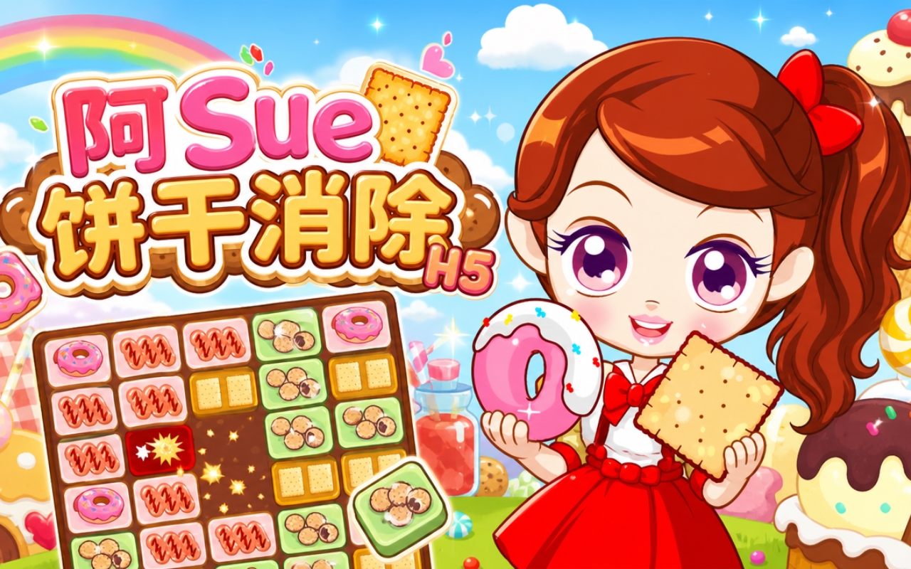 阿Sue饼干消除H5