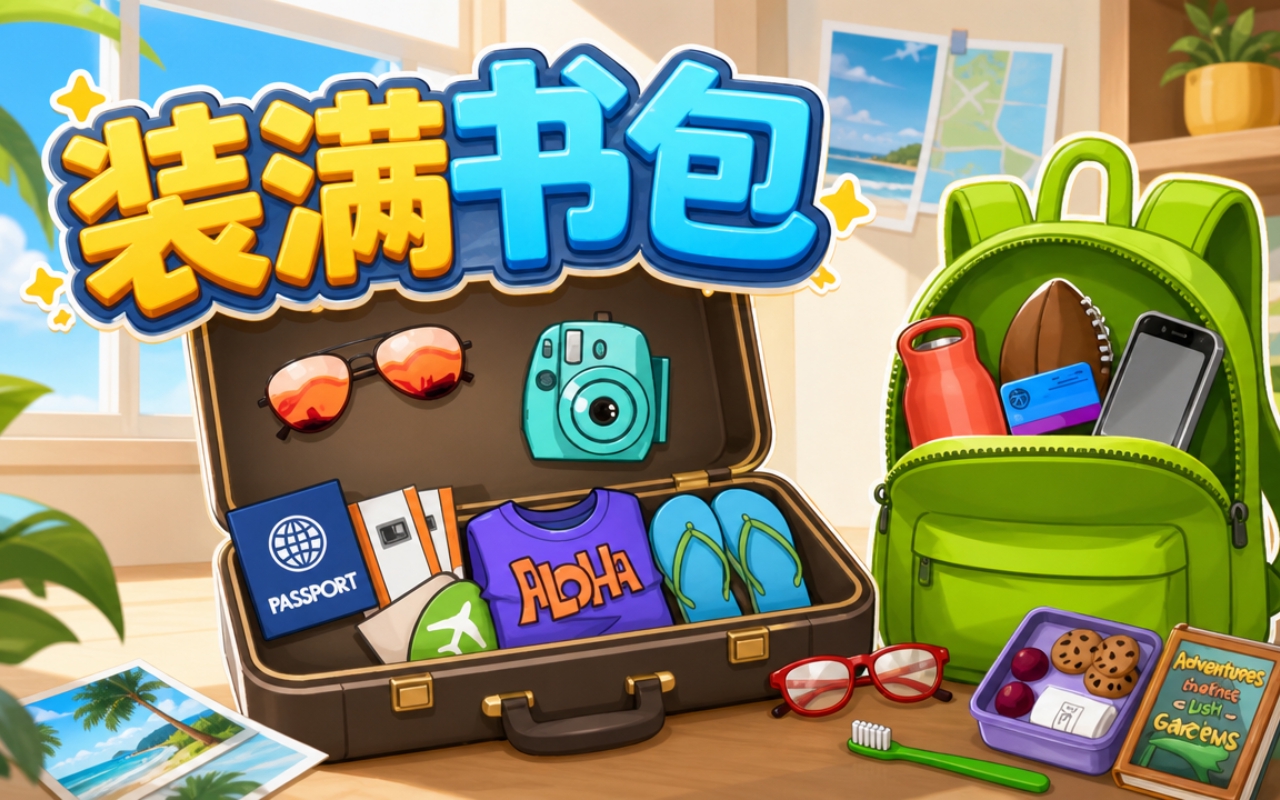 装满书包