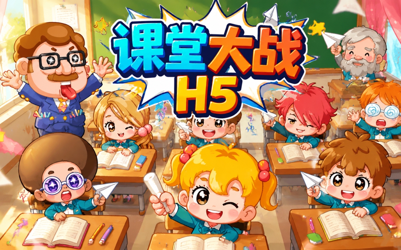 课堂大战H5