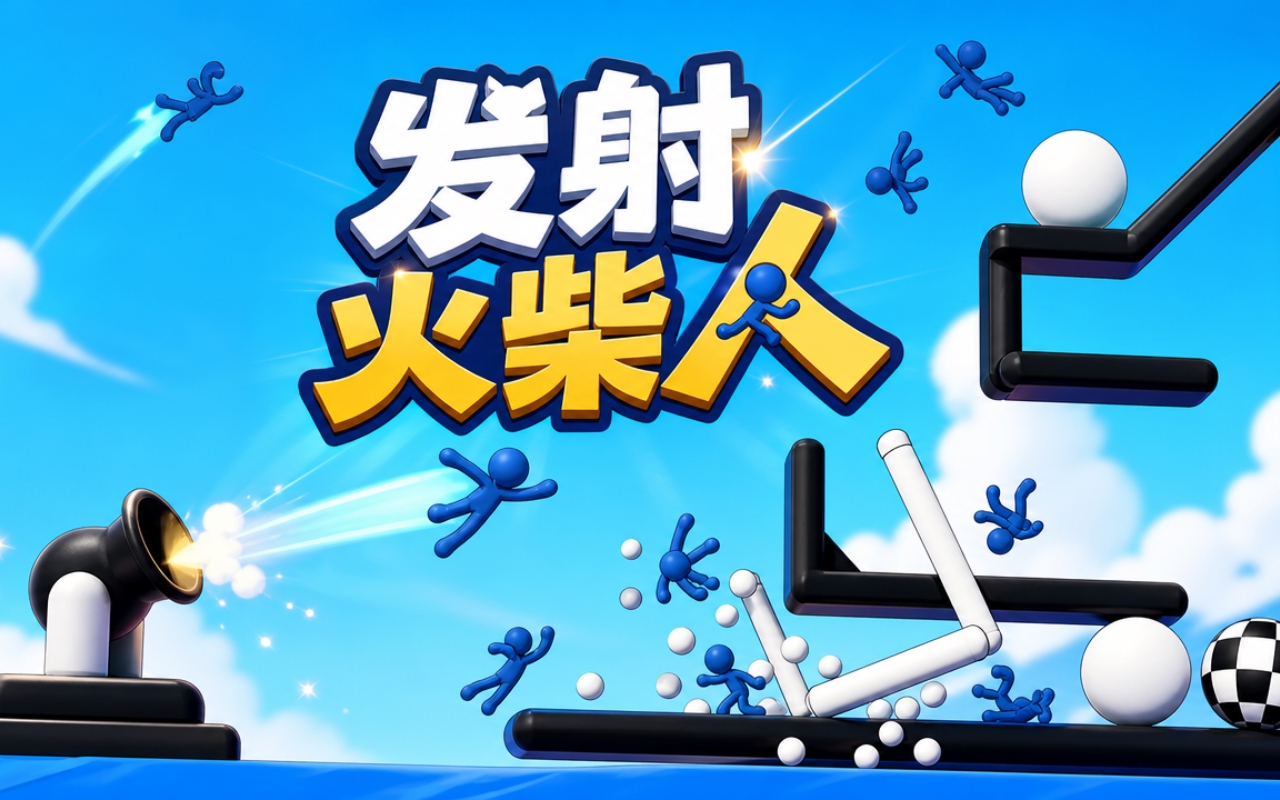 发射火柴人