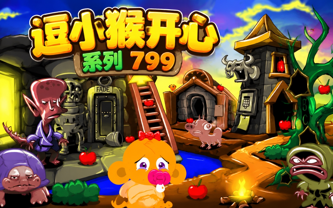 逗小猴开心系列799
