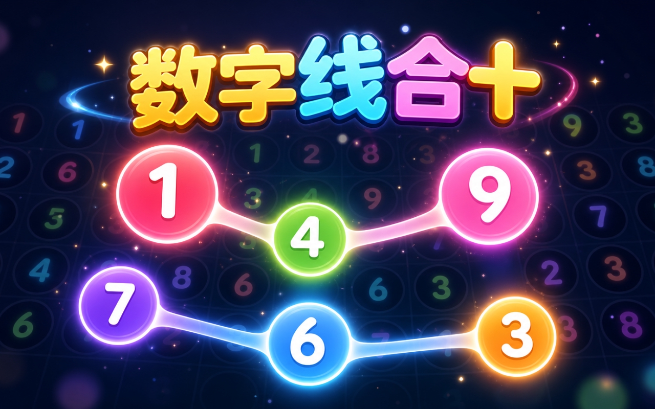 数字线合十