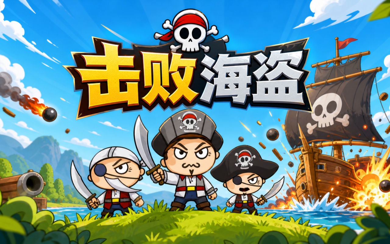 击败海盗