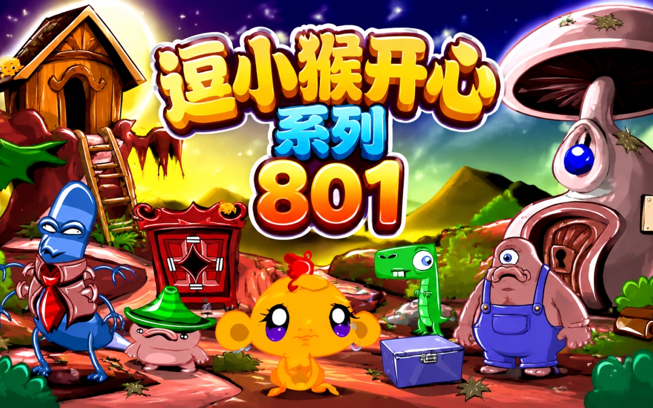 逗小猴开心系列801