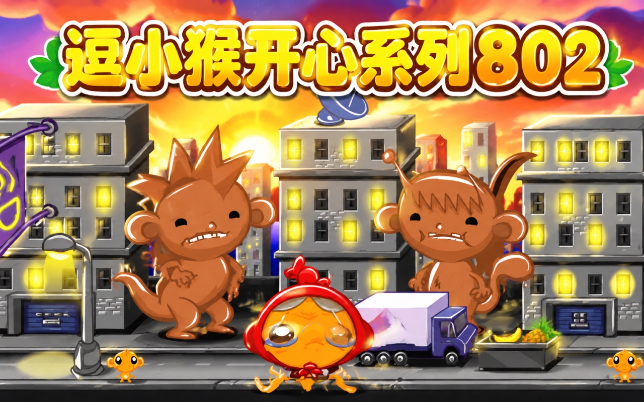 逗小猴开心系列802