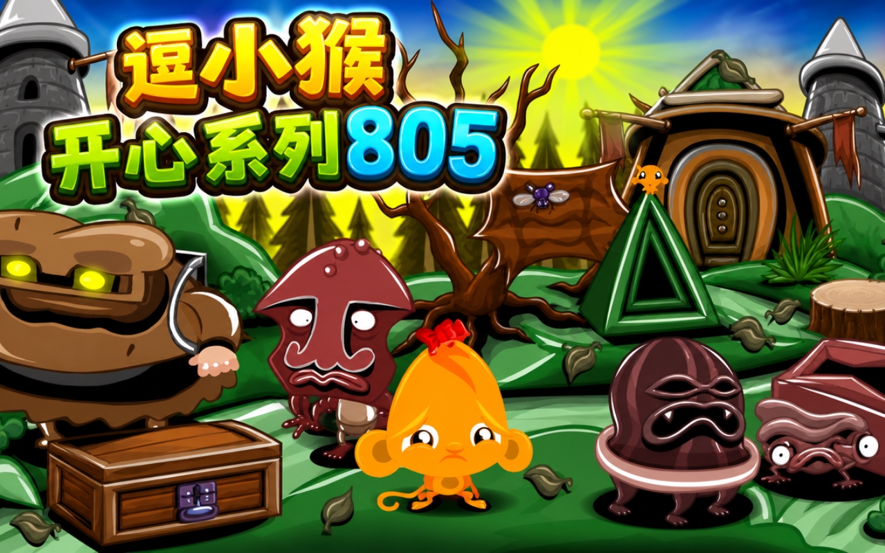 逗小猴开心系列805